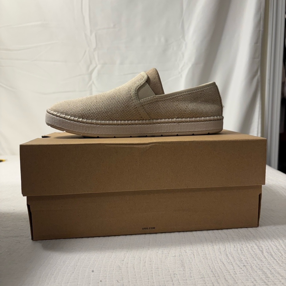 UGG Women's Slip-On Flats in Beige - Picture 3 of 3